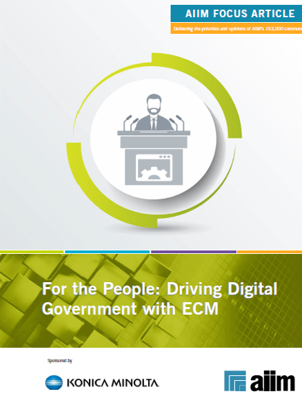 For the People: Driving Digital Government with ECM