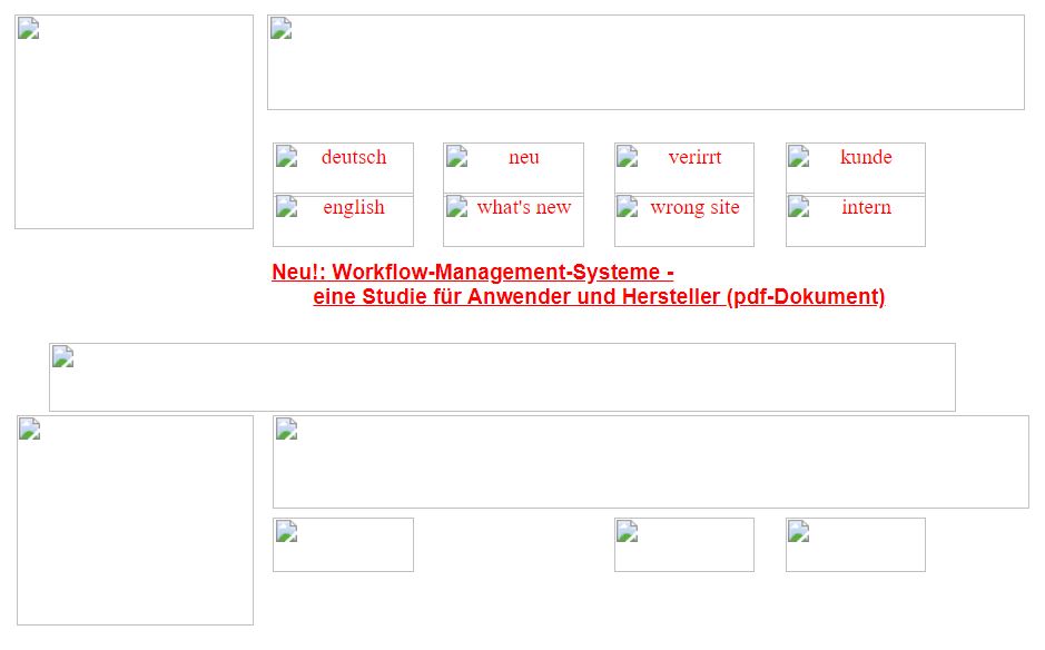 PROJECT CONSULT Webseite 1998