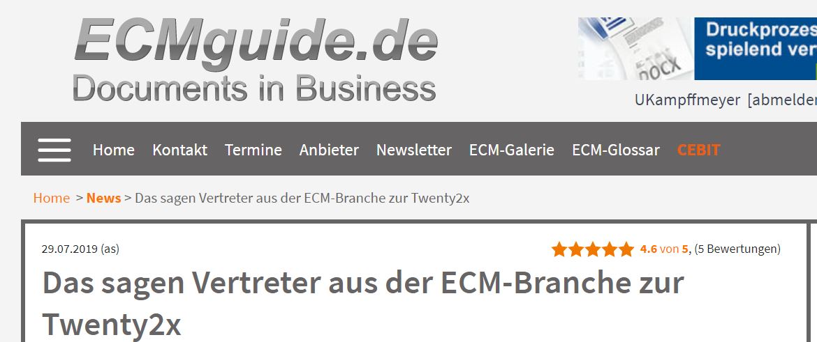 ECMguide.de Twenty2x