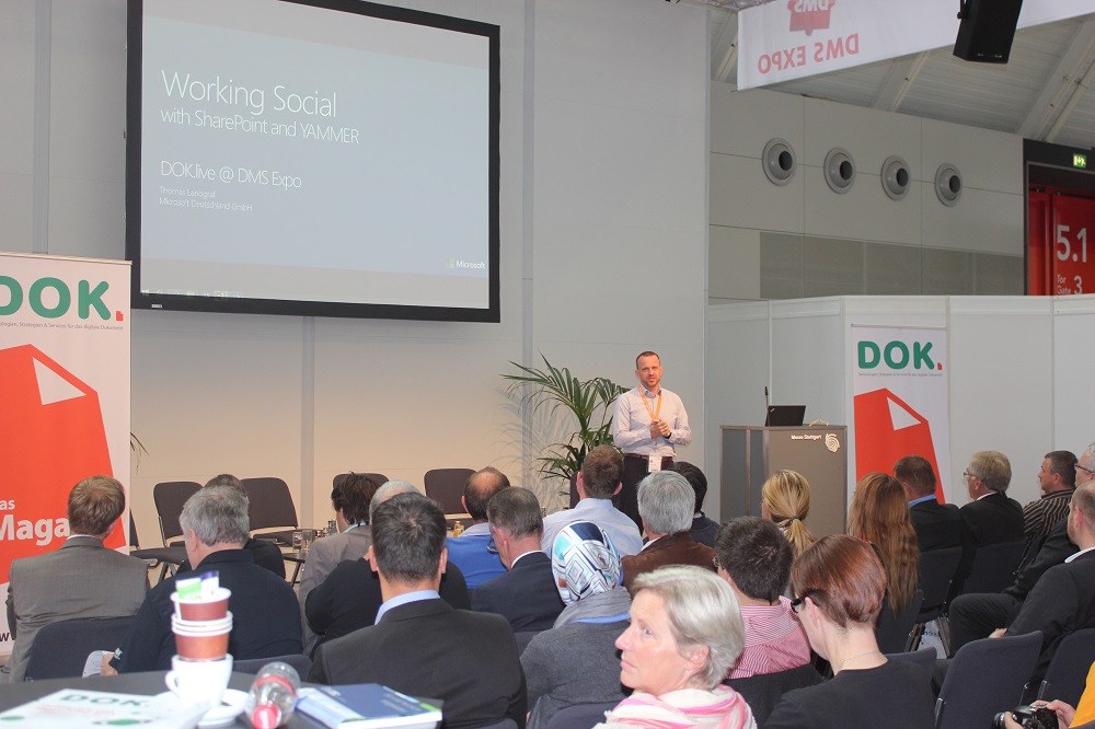 DOK-Session Sharepoint Vortrag Landgraf