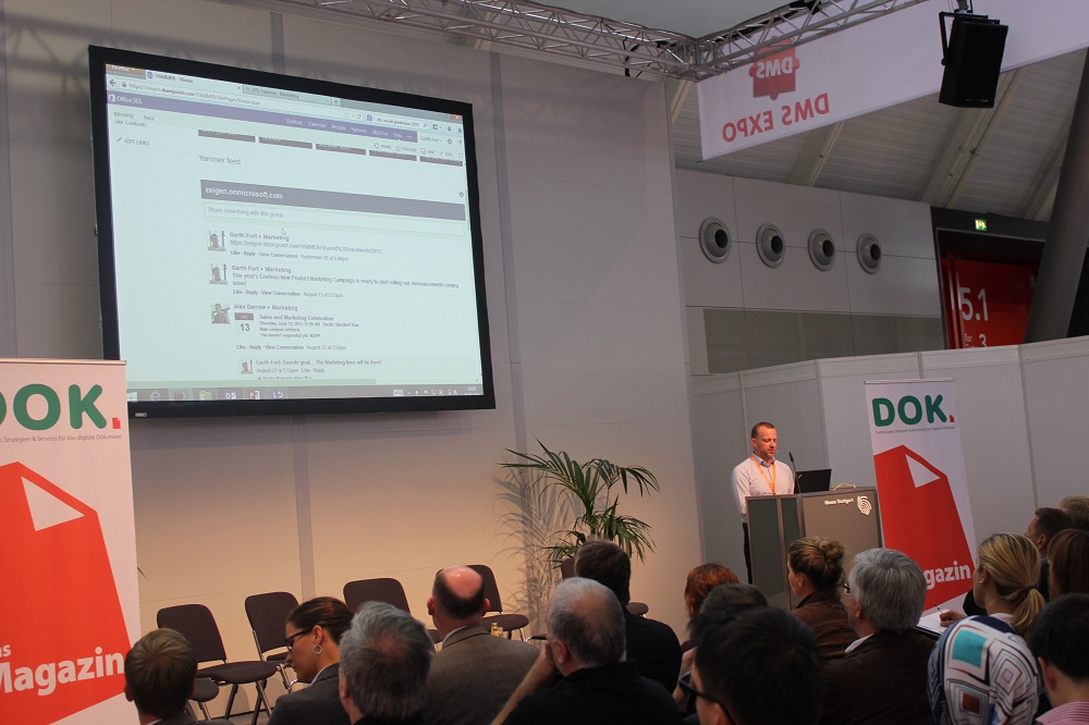 DOK-Session Sharepoint Vortrag Landgraf