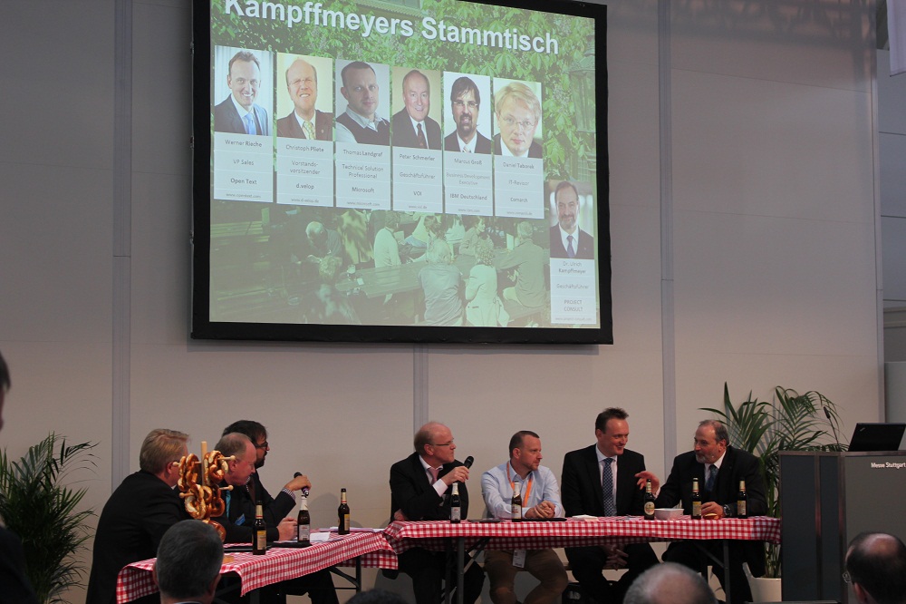 Panel-Diskussion Kampffmeyers Stammtisch