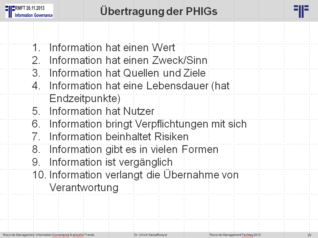 RMFT Keynote Kampffmeyer: Übertragung der PHIGs