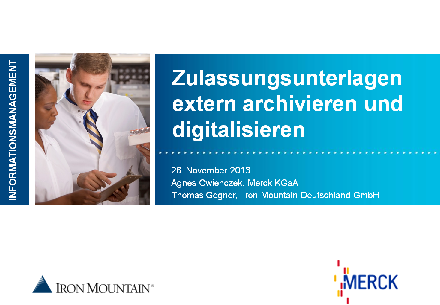 RMFT Merck: Titelfolie