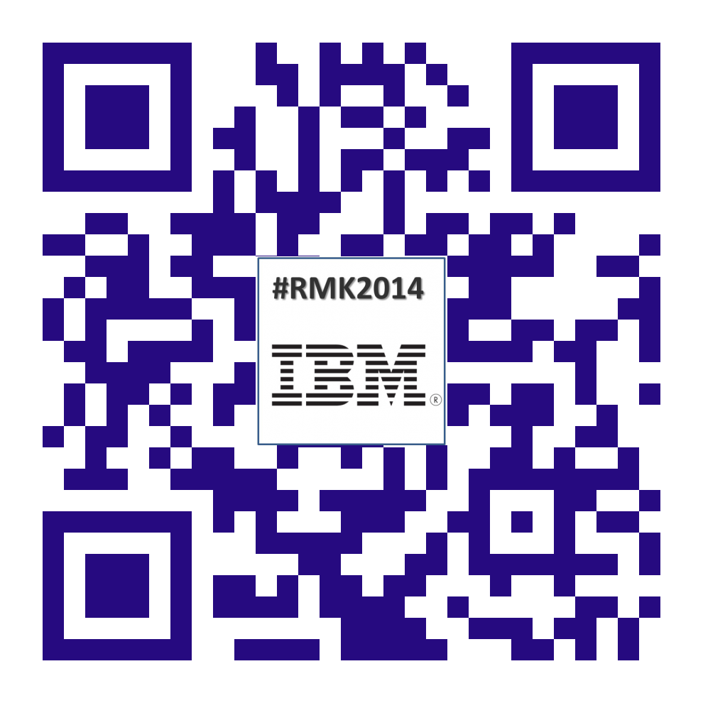 QR-Code IBM auf der Records Management Konferenz 2014 QR-Code IBM auf der Records Management Konferenz 2014