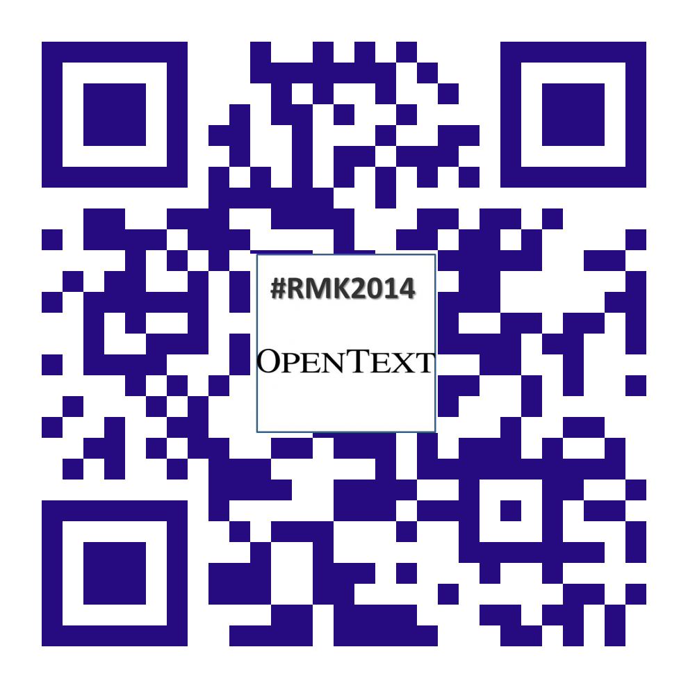 OpenText RMK 2014