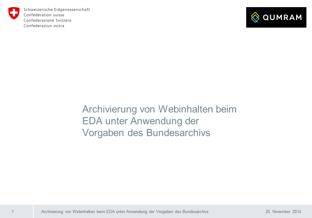 Workshop Qumram Titelfolie RMK2014