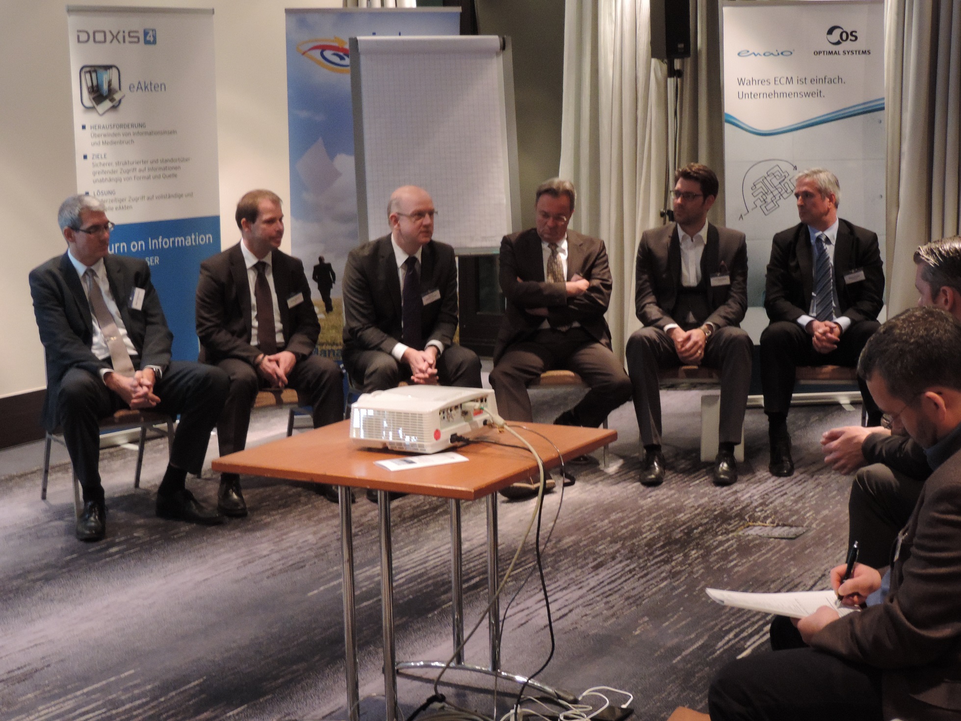 Panel-Diskussion Records Management Konferenz 2014