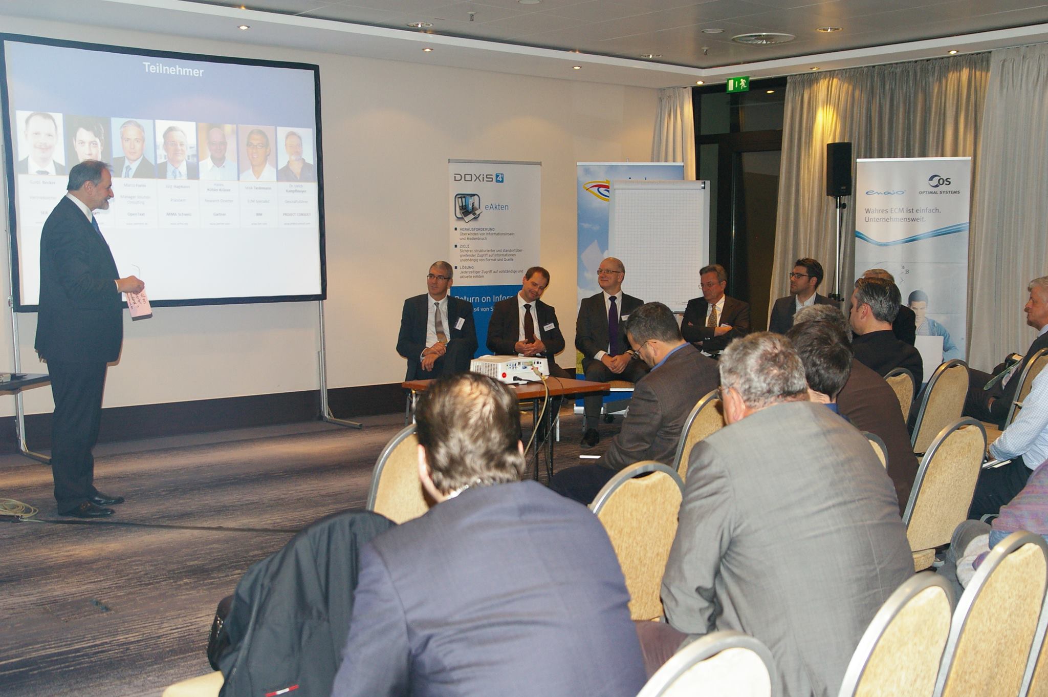 Panel-Diskussion Records Management Konferenz 2014