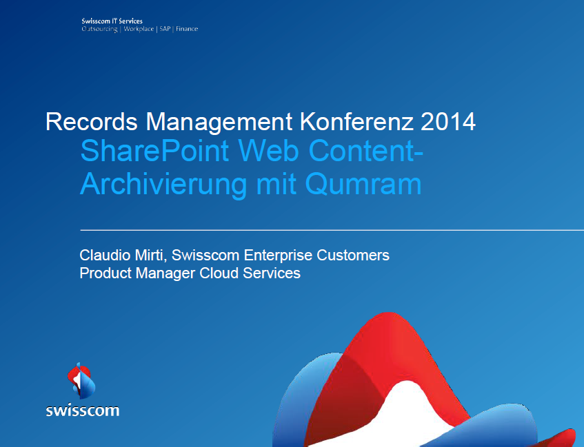 Vortrag Mirti Swisscom Titelfolie RMK2014